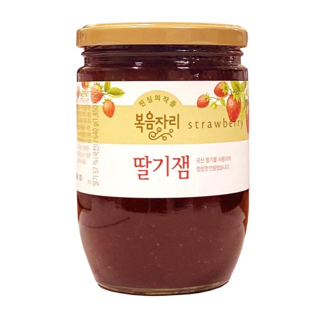 복음자리 딸기잼, 1개, 640g