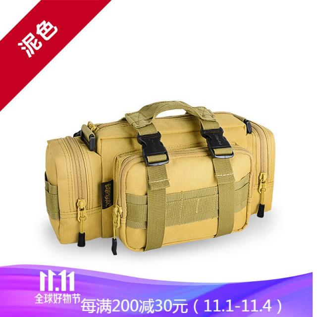 [경동년품 축제] 덜덜 덜덜 메인 보컬 가방 남녀 다기능 전술가방 낚시 달리기 등산가방 크로스백 신제품 진흙색 업그레이드 에코알데히드 안 포함 포름알데히드 금방 뺏다, 상세페이지 참조