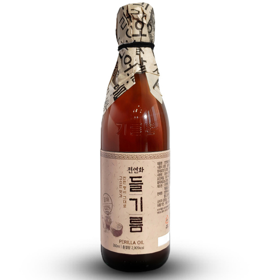 햇빛 전연화 들기름, 350ml, 2개