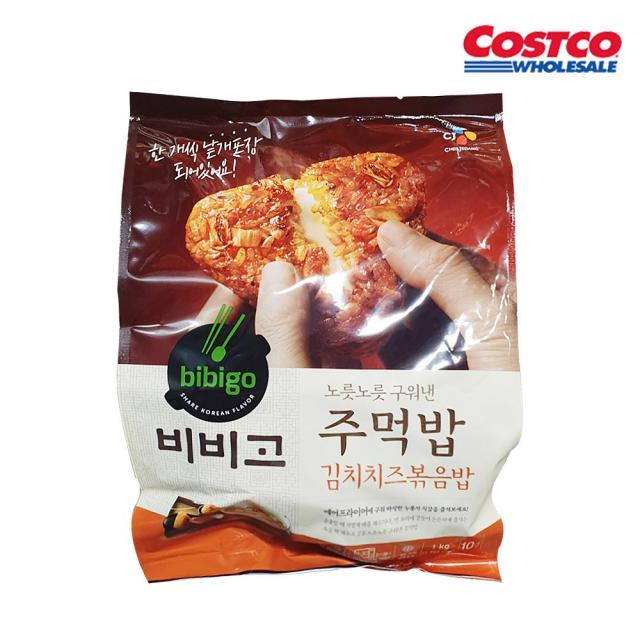 [퀴클리몰] 비비고 주먹밥 김치치즈볶음밥 (100g x 10개), 1개