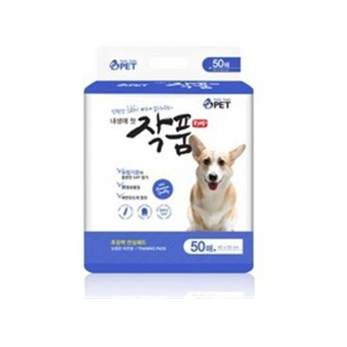 강아지 작품패드 블루 33g x 50p, 2개