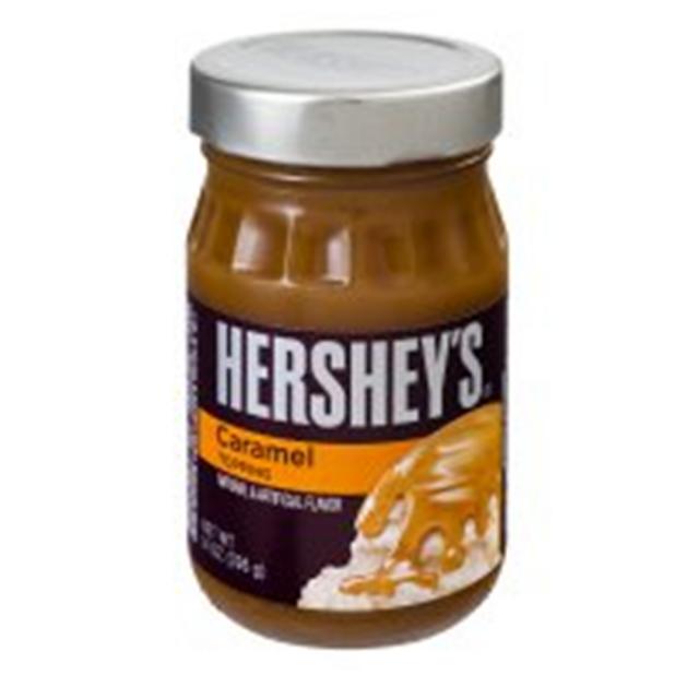 Hersheys Caramel Topping Jar 허쉬 캐러멜 토핑 병 14oz, 1개