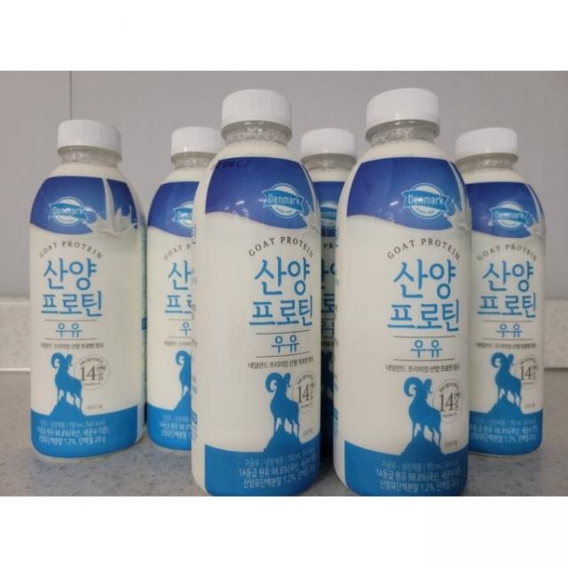 늘푸르다 덴마크 산양 프로틴 우유 750ml x 4, 덴마크 프로틴산양우유 750ml x 4