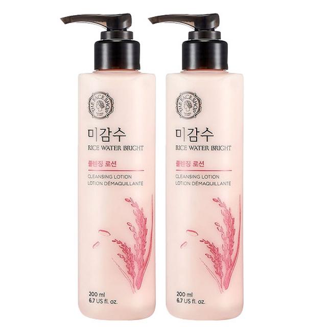 허브데이 더페이스샵 미감수 브라이트 클렌징 로션 200ml 2개