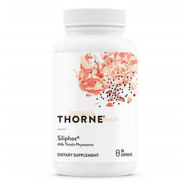 Thorne Research Siliphos Botanical Extract Complex 90 Capsules 90 day supply 쏜리서치 실리포스 항산화 간 보호 식물 추출 복합체 90일분, 1팩, 90캡슐