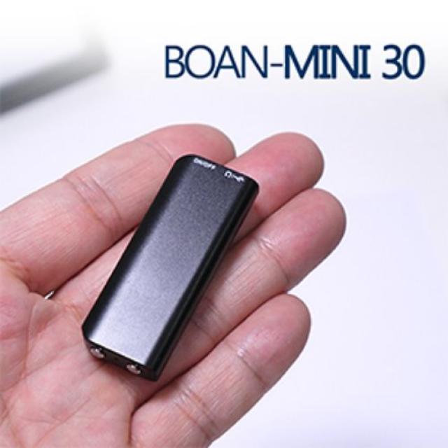 SHENZHEN LIANZE CO.LTD 삼성통신판매 BOAN-MINI30 초미니녹음기 24시간 연속녹음 음성감지기능 잡음제거기능 고음질 재생 증거확보장비