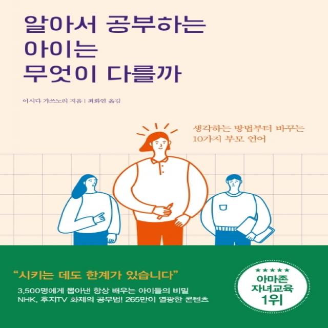 알아서 공부하는 아이는 무엇이 다를까:생각하는 방법부터 바꾸는 10가지 부모 언어, 지와인