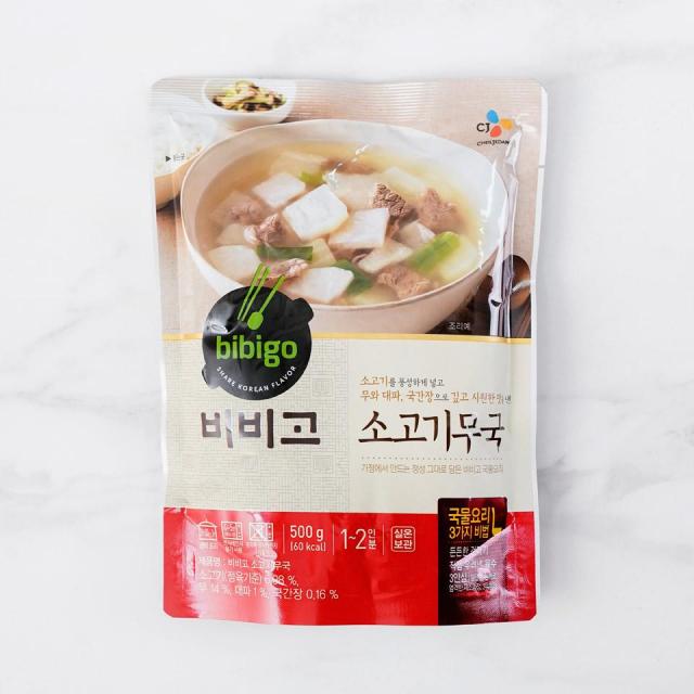CJ 비비고 즉석국 탕 찌개 골라담기 옵션선택