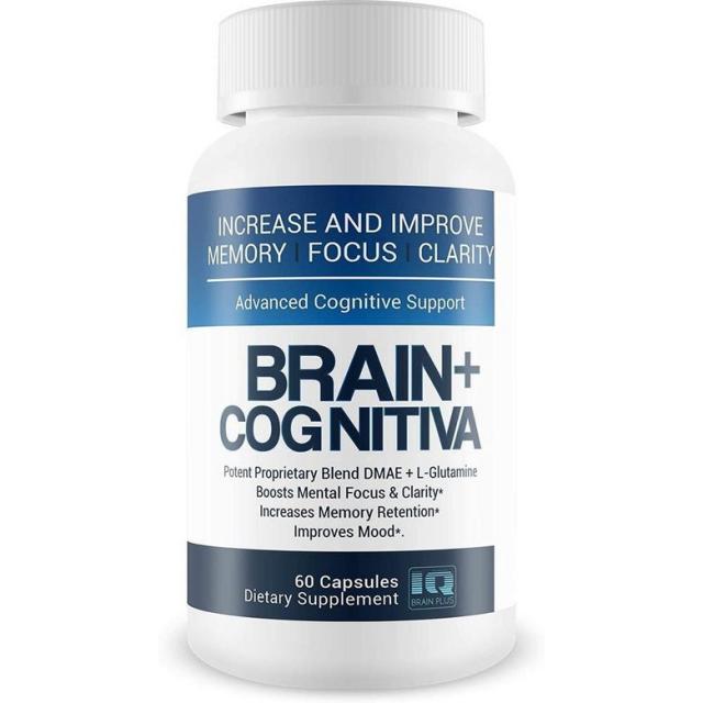 미국직구 Brain + Cognitiva-고급인지 -및 정신 정신 명확성 -뇌 및 Opti Nootropic Boost를위한 L- 글루타민 캡슐, 1set, 상세참조