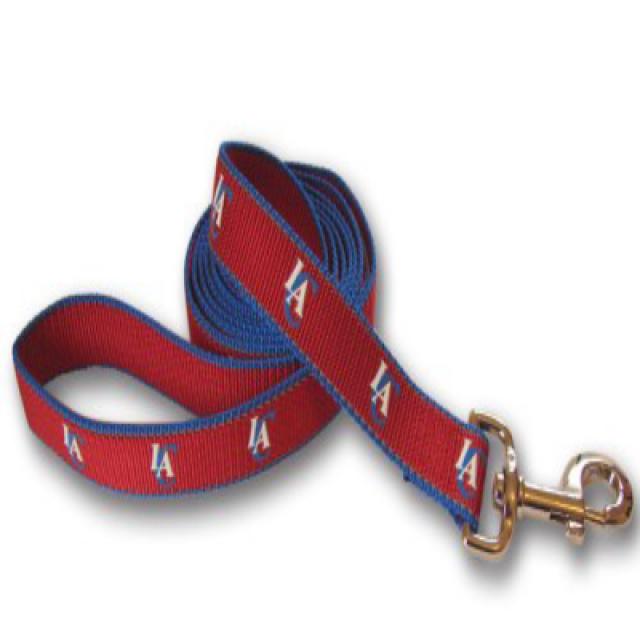 Sporty K9 NBA Los Angeles Clippers Reflective Dog Leash Large 스포티 한 K9 NBA 로스 앤젤레스 클리퍼스 반사적 인 개 가죽, 1