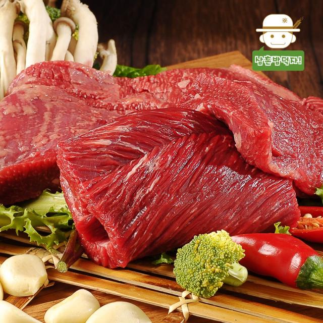 [나주목장] 전라도 한우 1등급 국거리 300g/500g, 국거리300g(냉동)