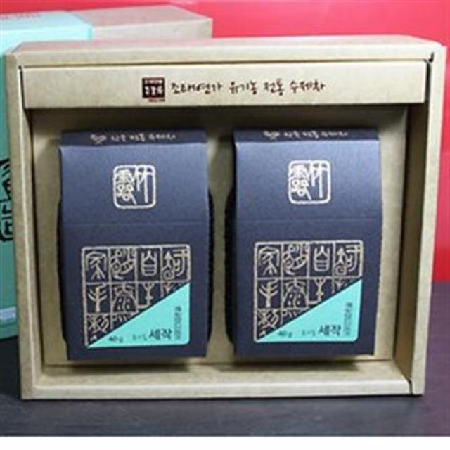 지리산/유기농 세작 녹차 80g-잎녹차 조태연가 죽로차, 단일상품