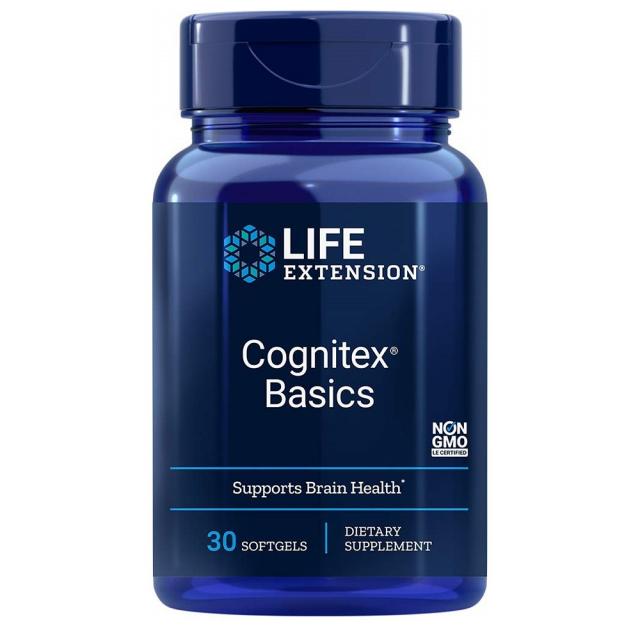 라이프 익스텐션 Life Extension Cognitex Basics 30정 기억 인지 영양 코그니텍스 베이직 뇌 세포