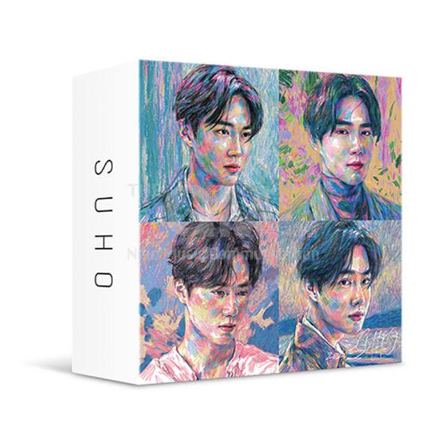 키트_수호(SUHO)-미니1집[자화상(Self-Portrait)](Kit Ver.)(초도한정포스터(Kit ver)+지관통+북클릿+포토카