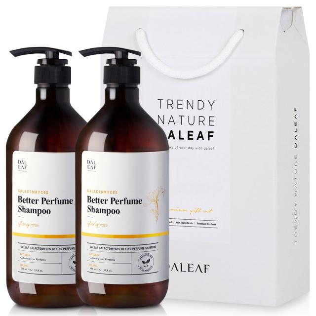 달리프 갈락토미세스 베러퍼퓸 선물세트 샴푸 500ml + 500ml 일랑로즈향 1세트, 1개