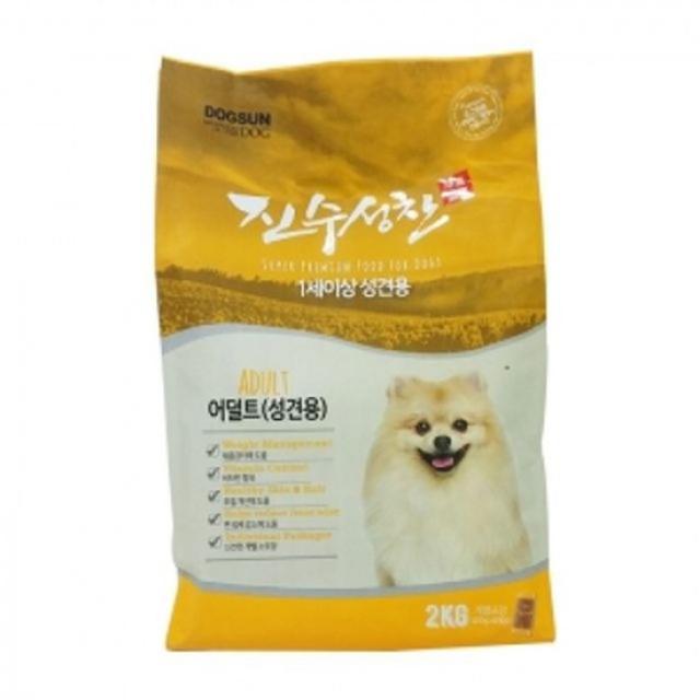 체중관리 진수성찬 1세이상 성견용 리필 2kg 250gX8개