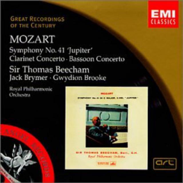 Mozart: Symphony No. 41 ”Jupiter”; Clarinet Concerto; Bassoon Concerto 모차르트 : 교향곡 41 번 ”목성”; 클라리넷 협주, 1