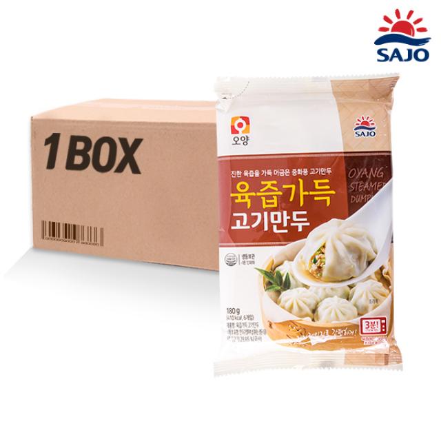 [박스]사조오양 육즙가득 고기만두 180g 20입, 단일상품