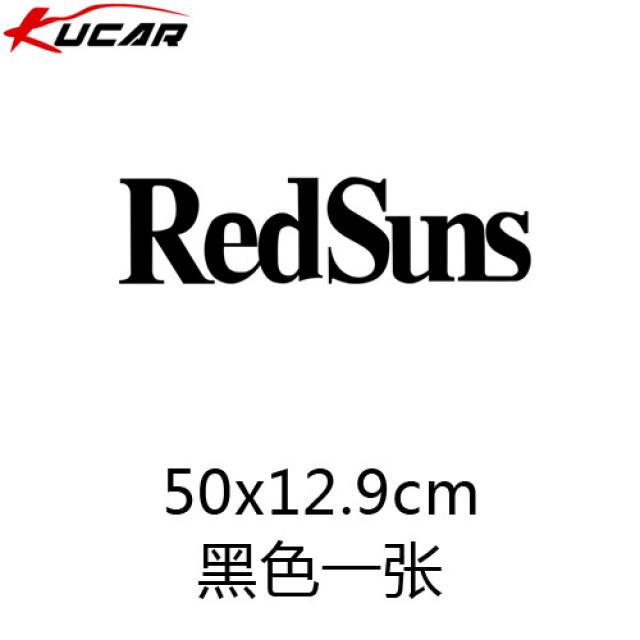 엠블럼미키 카본필름 REDSUNS 독창적 개성 두문자 D후지와라 두부 가게 모터 몸차림 장식, 50x12.9cm 블랙 한장이다