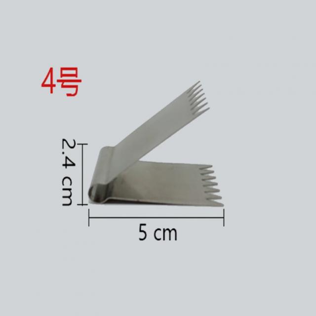 달고나세트 밀가루간식 몰드 디저트 모양 베이크 수공 하트 펜치 주방 바람기 국수 재료 요리사 빵, T05-4사이즈 낱개-R87