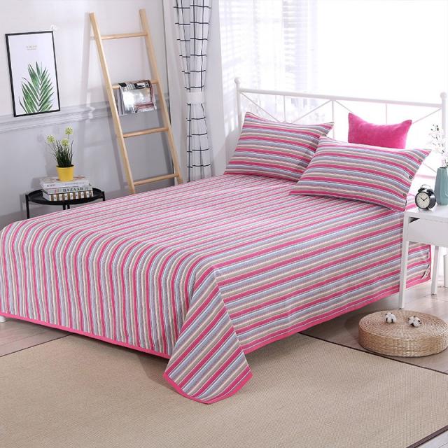 지꾸마켓 끊어지다 색상 미치지 못함 200 순면 코튼 클래식패브릭 침대시트, HY 핑크 난조