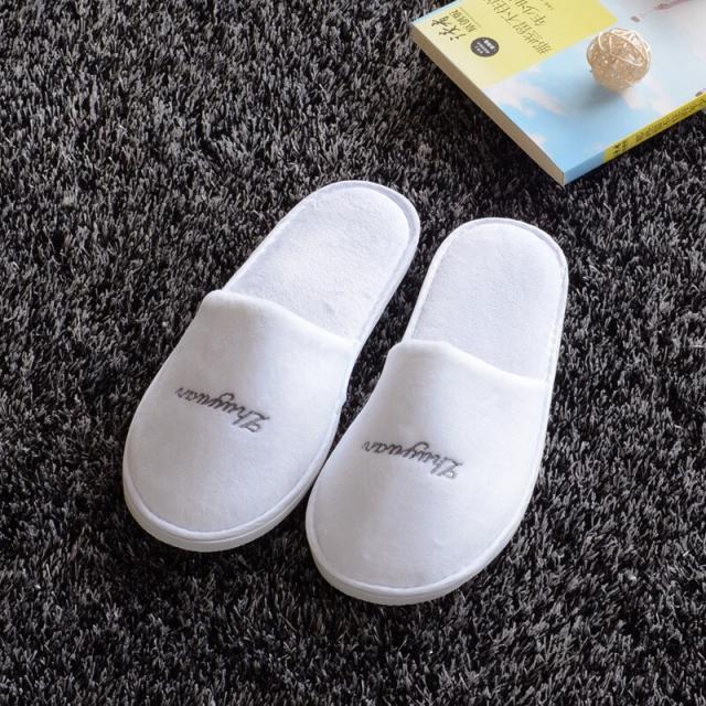 5성급 호텔 미용실 호텔 슬리퍼는 일회성 가후 방활 거주 객용 슬리퍼 정제 흰색 1