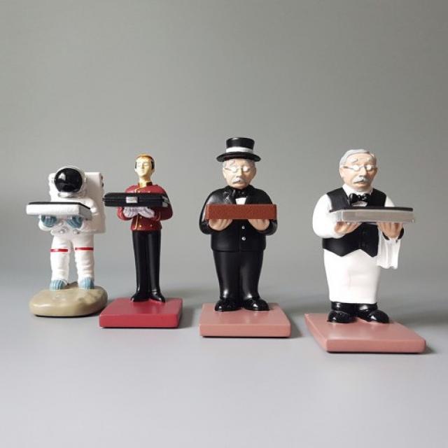 데코와바 알프레드 집사 시계거치대 악세사리거치대