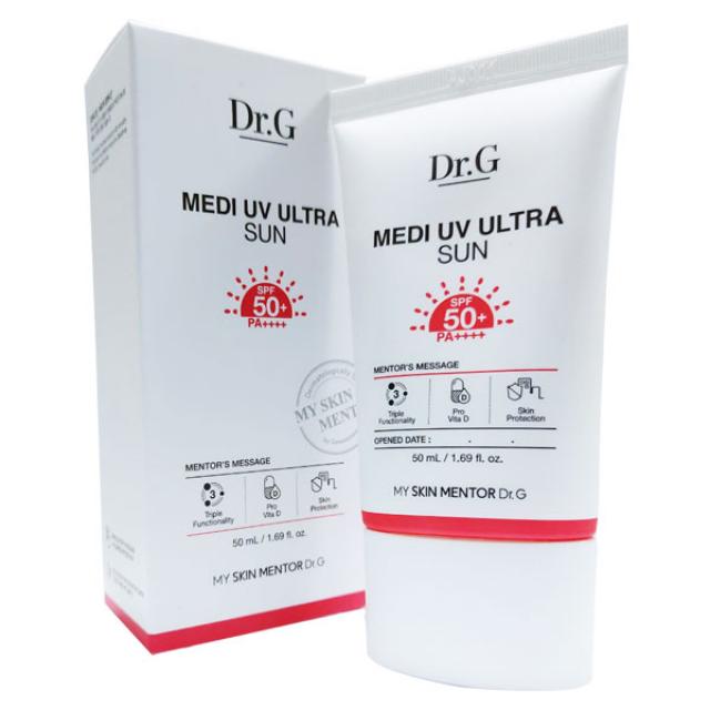 Dr.G 닥터지 메디 UV 울트라 선 50ml (SPF50+ PA+++), 최근제조, 50ml, 4개