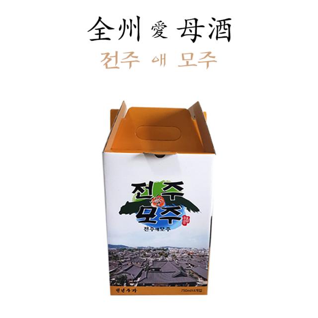 전주애모주 750ml*4(박스), 1, 750ml