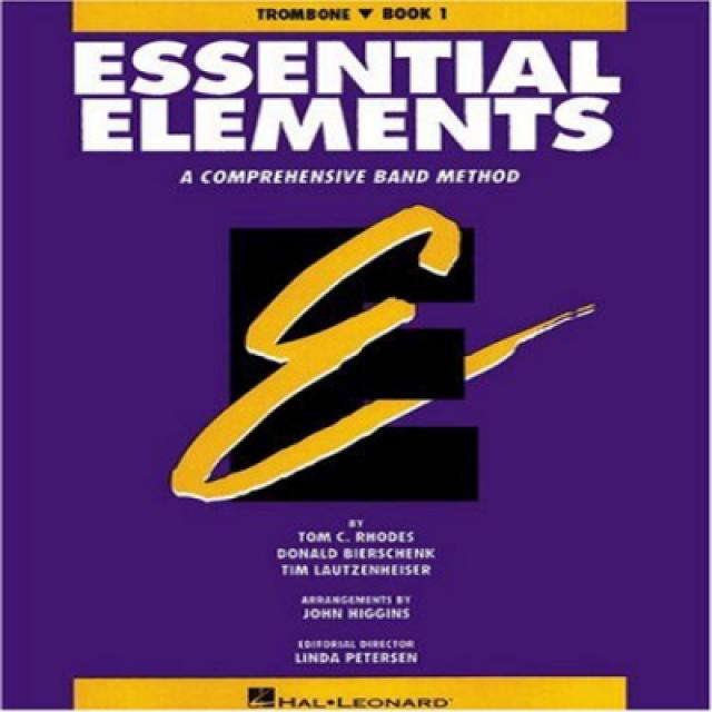 Staple Bound Essential Elements: A Comprehensive Band Method - Trombone 스테이플 바운드 필수 요소 : 포괄적 인 밴드, 1