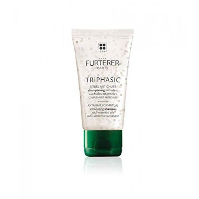 Rene Furterer TRIPHASIC 강화 샴푸 머리 숱 두피 엑기스 남성용 여성용 트래블 사이즈 1.6 oz. Rene Furter, 단일상품