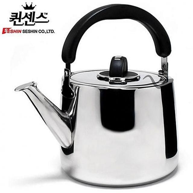 제이에스컴퍼니 퀸센스 주전자 이태리주전자 들통형 5L -독점상품, 1