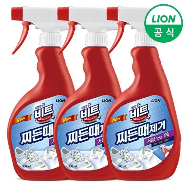 [신세계TV쇼핑]비트 찌든때 제거 500ml x 3개 /찌든때 강력제거, 3, 비트 찌든때 제거 500ml