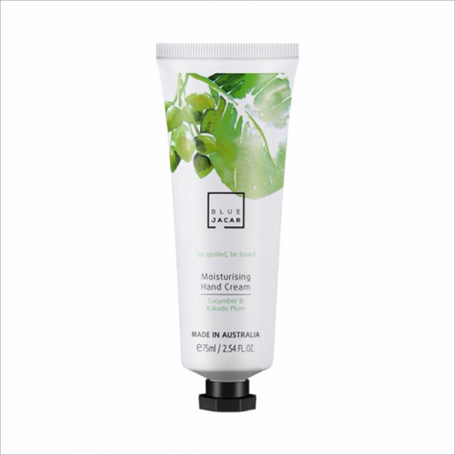 (호주직배) Blue Jacar 오이 & 카카두플럼 핸드크림 75ml 3팩 Cucumber & Kakadu Plum Moisturising Hand Cream 75ml