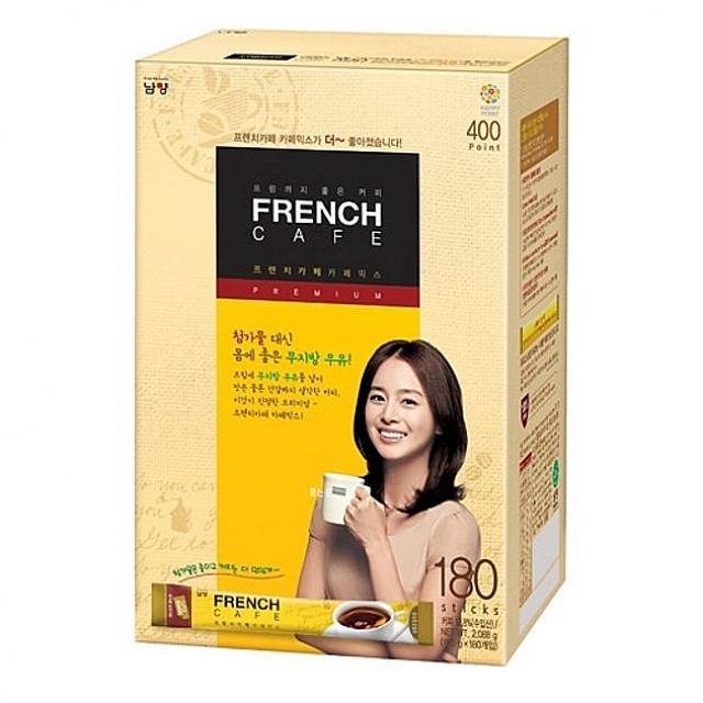 정원에핀국화 문구사무 프렌치카페 카페믹스 러브바디 프로젝트 10.9g×180T 남양유업 일반커피믹스, 1