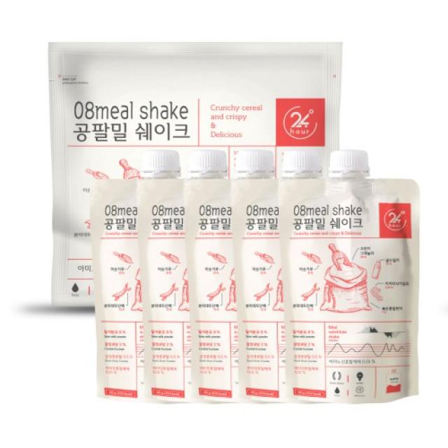 24아워 공팔밀 쉐이크 식사대용 단백질, 60g, 10개