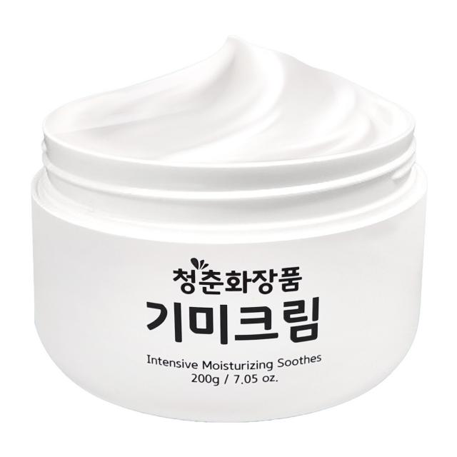 청춘화장품 기미크림 주름 미백 잡티 톤업 200g 1통, 200g, 1통