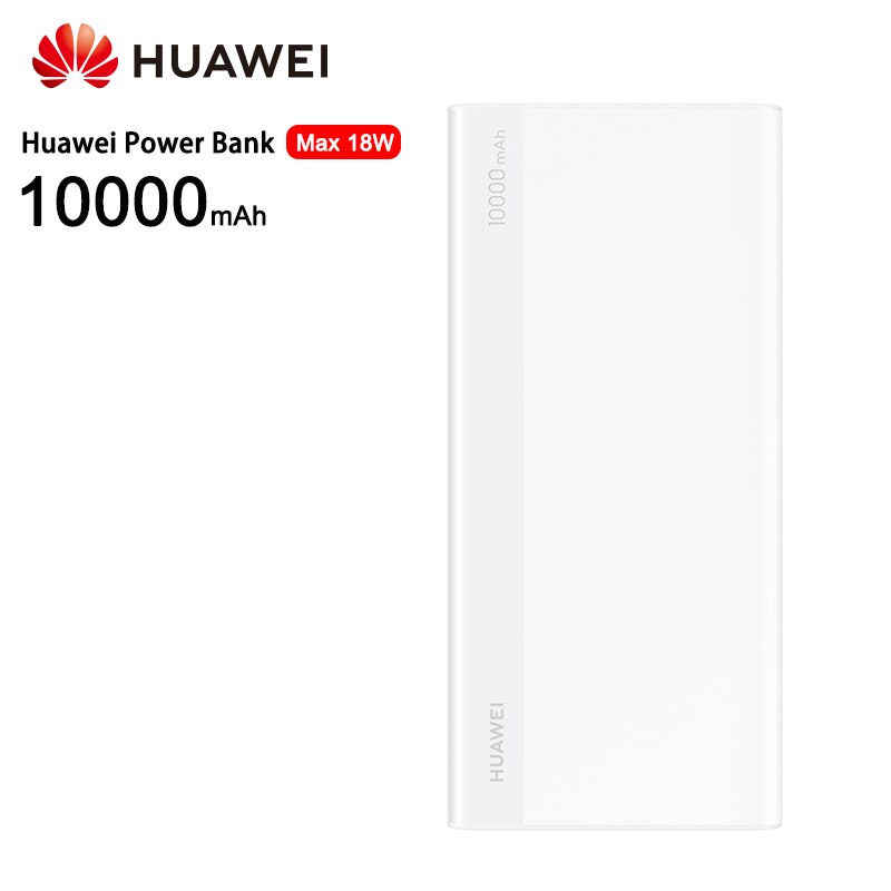 화웨이 파워 뱅크 10000 mah 최대 18 w 마이크로 usb/타입 c 프리미엄 리튬 폴리머 배터리 12 레이어 포괄적 인 안전 보호|보조 배터리|, 단일(A5), Type-c add EU plug(A5)