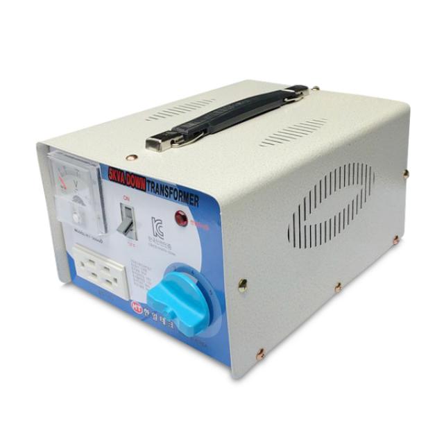 한일테크 가정용 5KVA 다운변압기 220V-110V