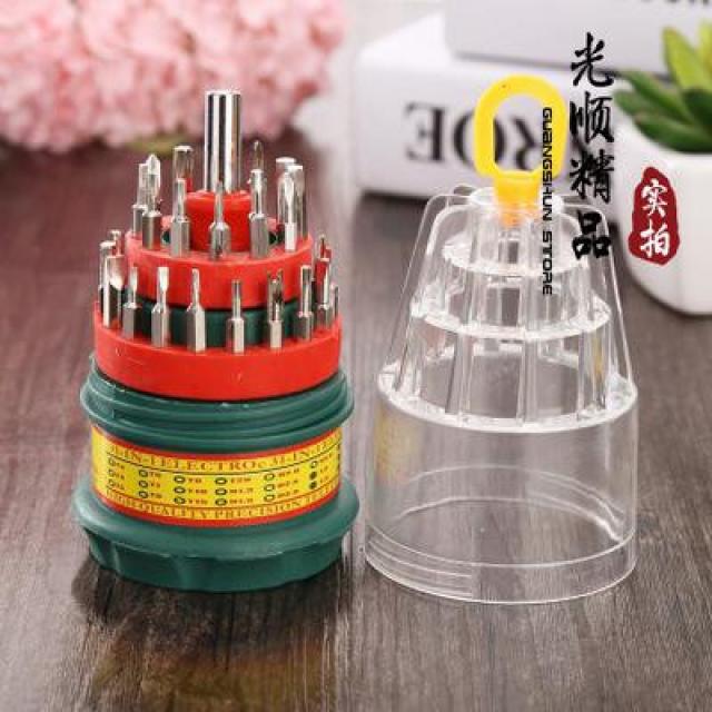 TaoBao 가정용 드라이버 세트 부품 스크루드라이버 만능 멀티플렉서 서브우퍼 자성 오금만용 초경량
