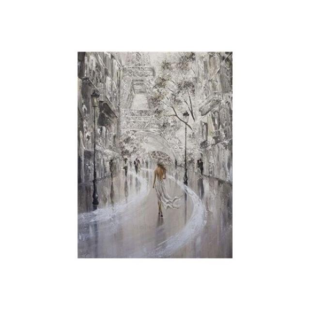 5D 다이아몬드 모자이크 화이트 드레스 여자 그림 초상화 유럽 풍경 라인 석 자 수 아트 홈 장식, 5