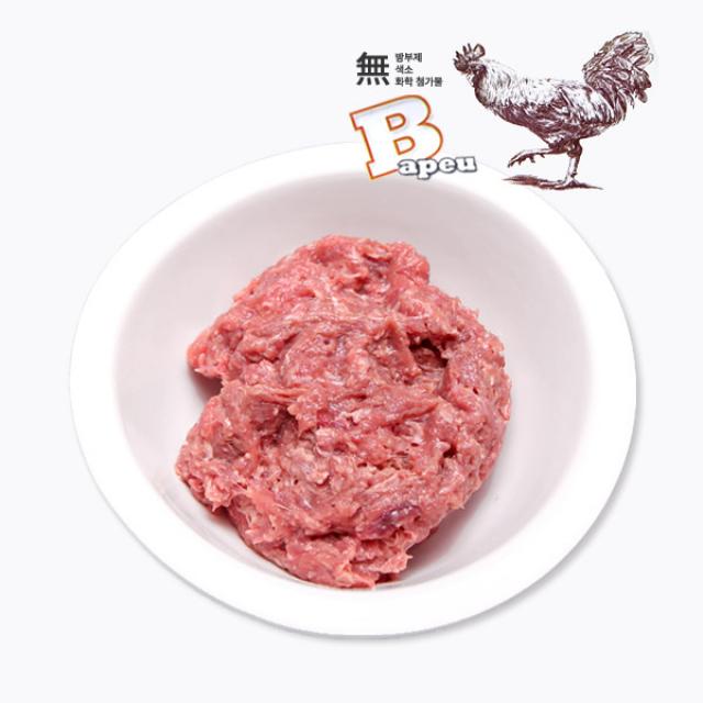 더펫코리아 뼈넣은 프레이 닭고기몸통 1kg 사비끼 애견생식 강아지생식, 200g, 5개