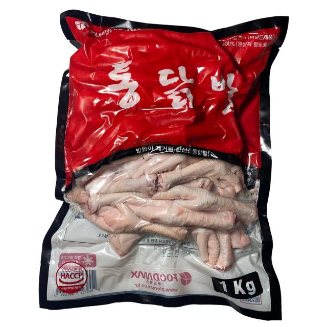 프레쉬맥스 닭발원료 통닭발, 1팩, 1Kg