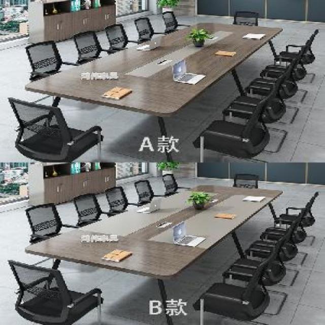 큰테이블 대 중소기업 팀 이케아 회의 원탁 테이블 사무용가구 소형회의장 심플현대회의실 안, 01 1.6x0.8m 테이블