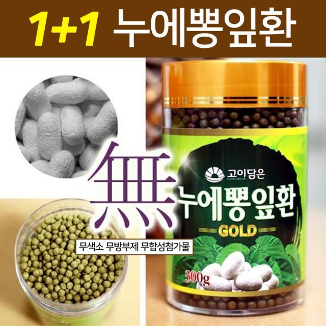 단비식품 누에뽕잎환 2병 600g, 300g