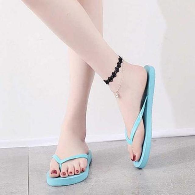 블루 (여성조리 여성쪼리샌들 여성슬리퍼 발편한쪼리 키높이쪼리 통굽쪼리 굽있는쪼리 쪼리슬리퍼 스트랩쪼리 �