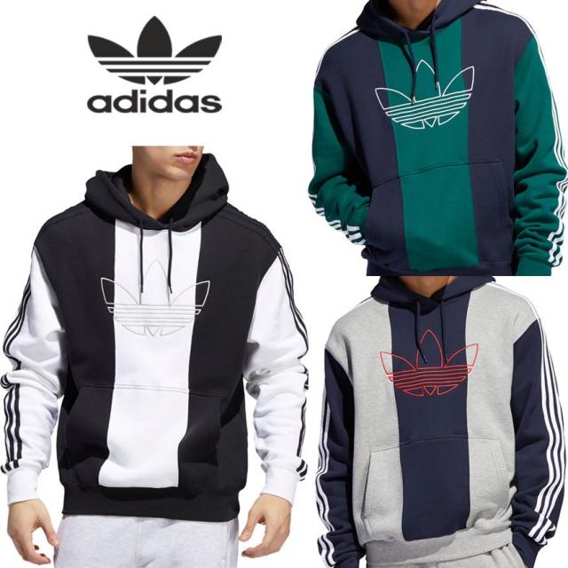 [미국] 정품 아디다스 트레포일 adidas Originals Off Court Trefoil Hoodie 남자 후드티