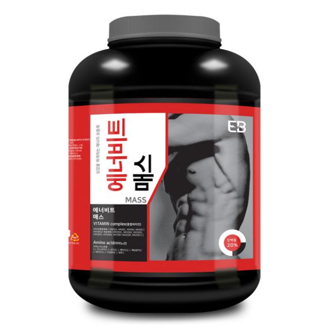 웨이테크 에너비트 매스 Super Calorie 살찌는보충제 /체중증가보충제/사은품 증정, 4kg, 1개