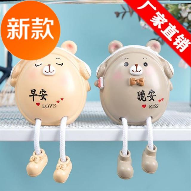 펀텐트 다리 인형 집 안 6책장 개성 로맨스 실내 거실 침실 사무실 가능, 개울물 고래 (칸막이보드 후크 )-J
