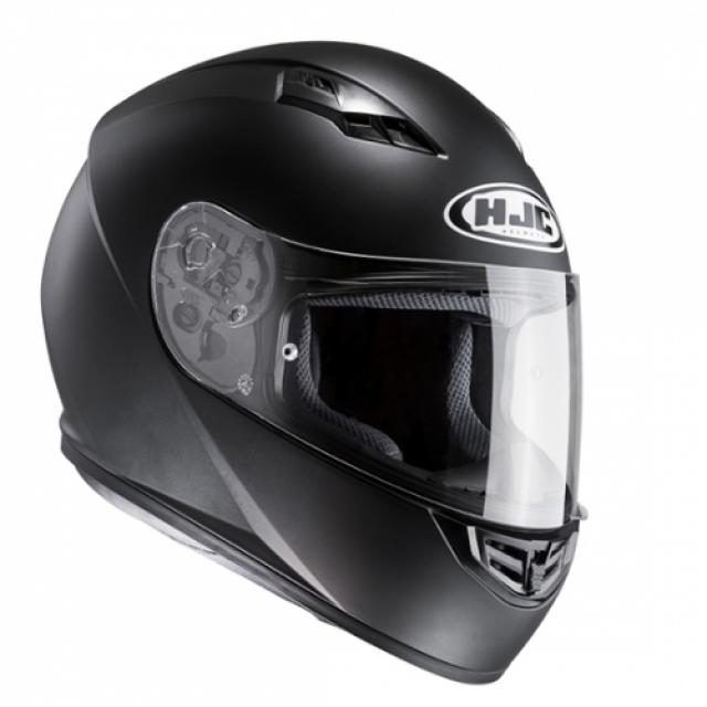 HJC (이중박스 안전포장) CS-R3 SOLIED HELMET 홍진 풀페이스헬멧 (옵션추가금액 없슴), 무광흑색(F-Black)